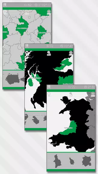Schermata E. Learning UK Map Puzzle 2