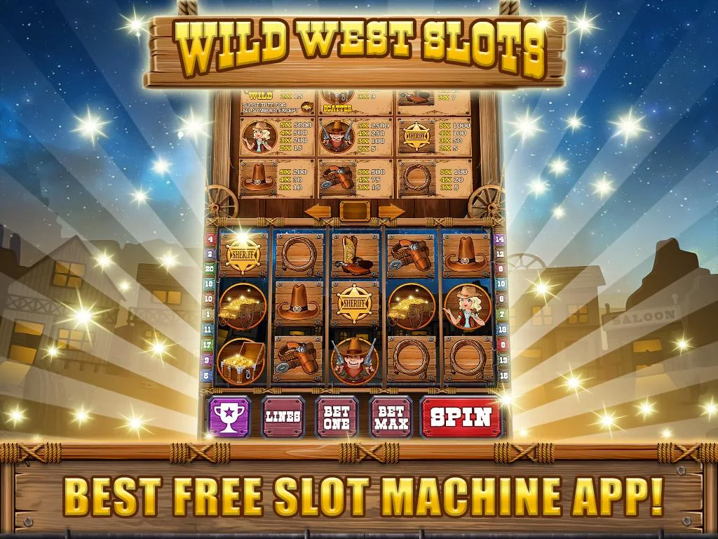Wild West Slots Bonanza應用截圖第1張