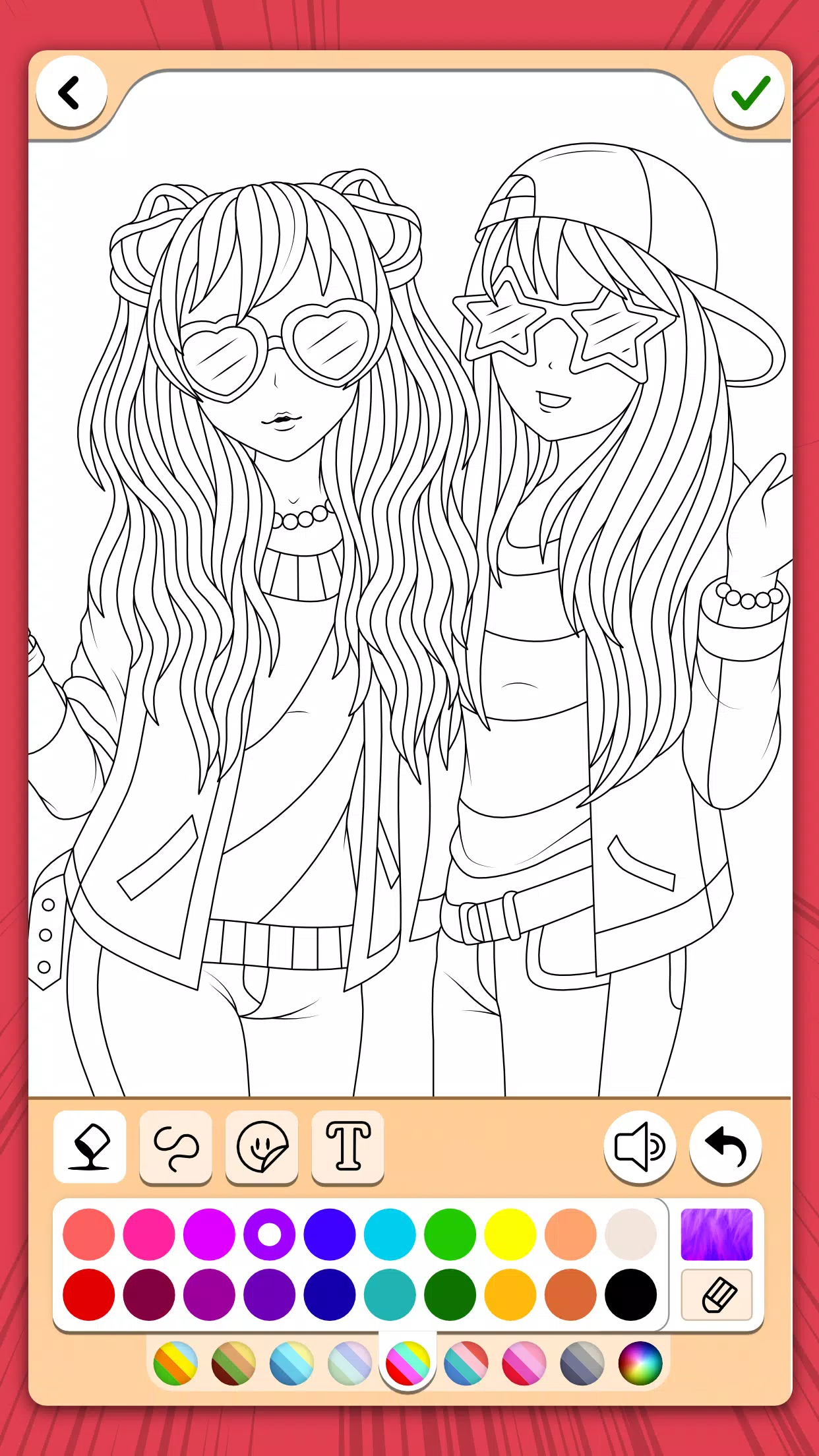 Manga Coloring Book Screenshot 4