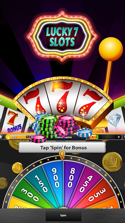 Lucky 7’s Slot Machines Schermafbeelding 1