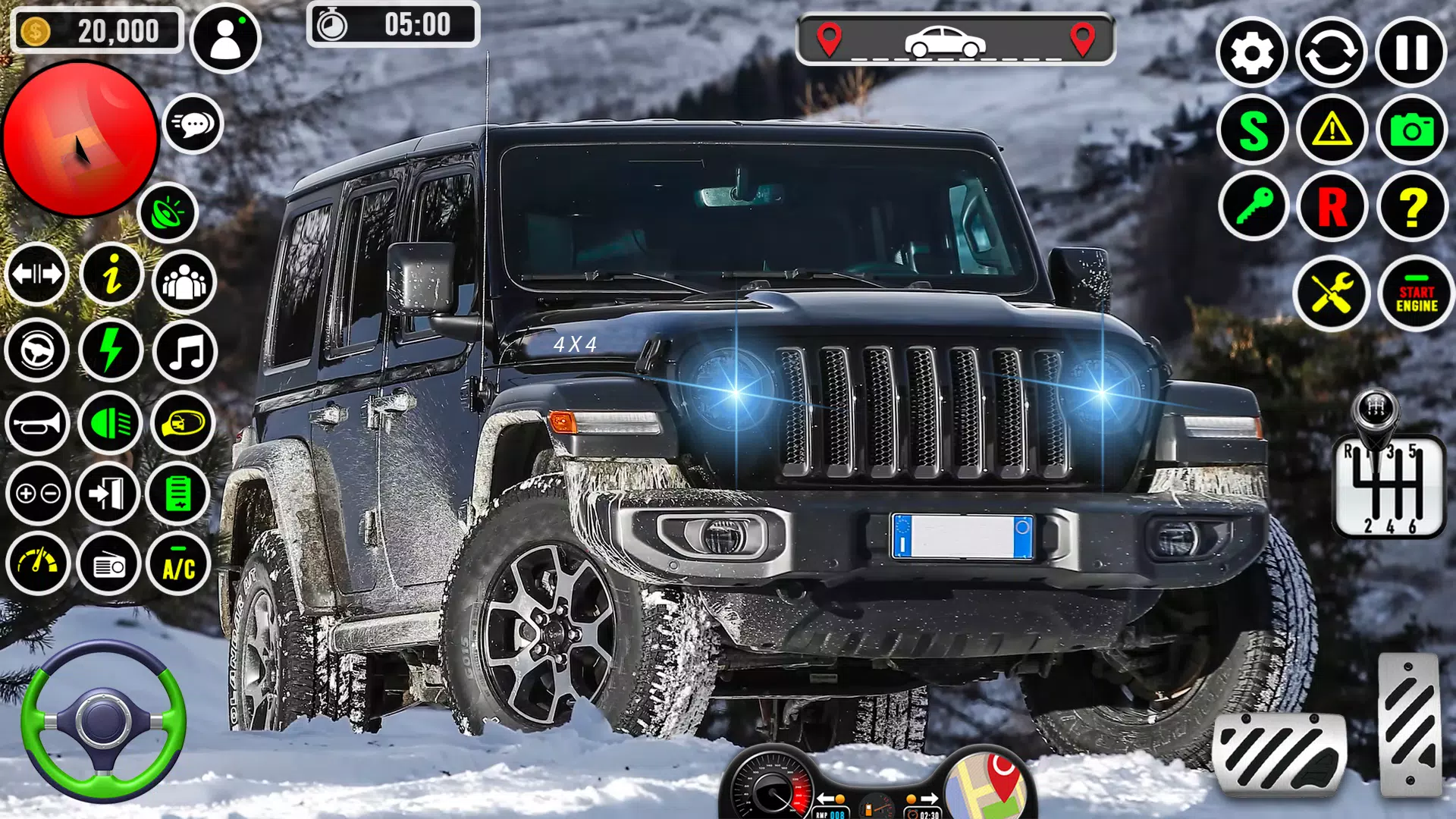 Jeep Driving Game: SUV Jeep Ekran Görüntüsü 2