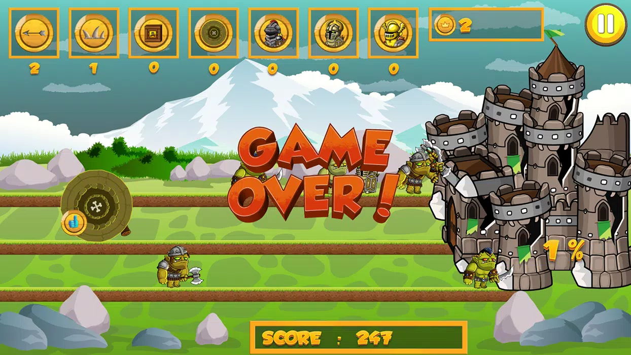 Knight vs Orc Tangkapan skrin 4