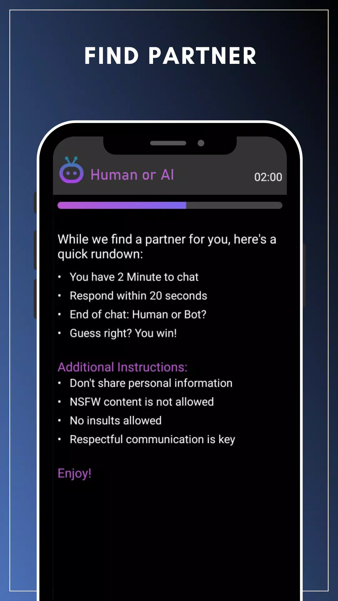 Human or AI Schermafbeelding 1