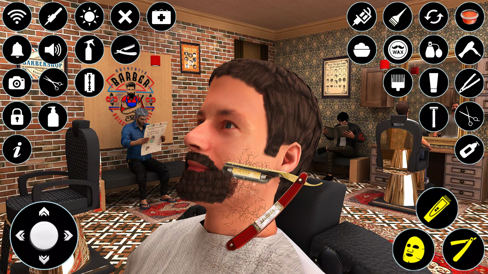 Barber Shop Game: Hair Salon Capture d'écran 1