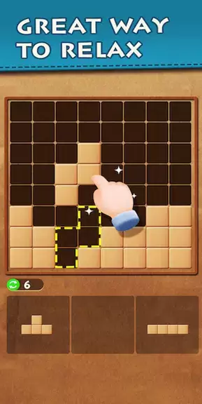 Wood Block Puzzle Classic Game ภาพหน้าจอ 2