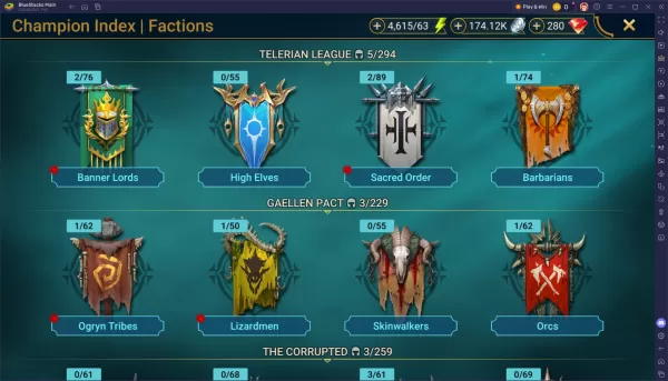 2025'te Raid Shadow Legends Faction Wars için En İyi Şampiyonlar