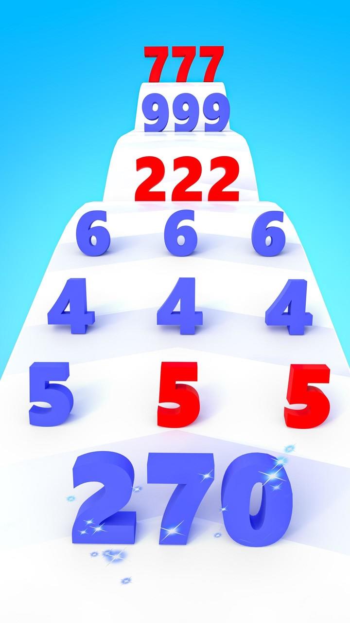 Number Run & Merge Master Game स्क्रीनशॉट 4