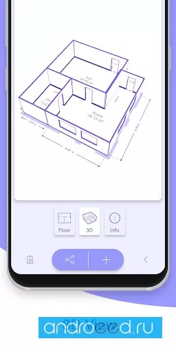 ARPlan 3D Tape Measure Ruler Floor Plan Creator Ekran Görüntüsü 4