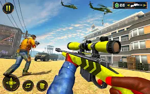 FPS Army Gun Shooting 3D Games Tangkapan skrin 4