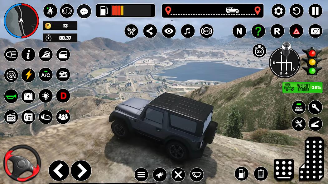 Offroad Jeep Driving & Parking Mod Screenshot 3