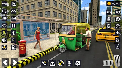 TukTuk Auto Rickshaw:City Taxi Captura de pantalla 4