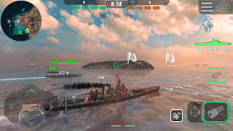 Warships Universe Naval Battle 스크린샷 4