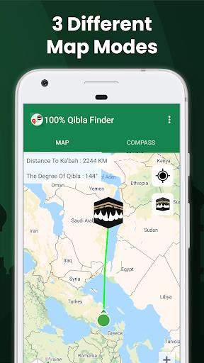 100% Qibla Finder應用截圖第4張