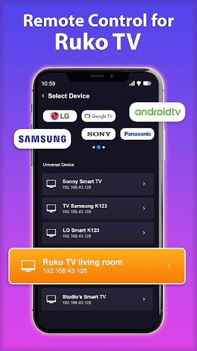 Schermata Remote for TV: All TV 3