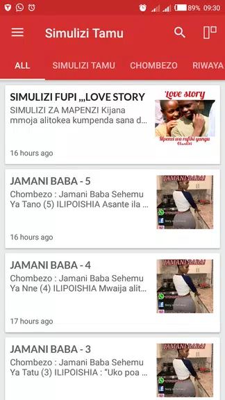 Simulizi Tamu za Mapenzi - na Captura de pantalla 2