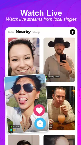 Meet You - Local Dating App Скриншот 1
