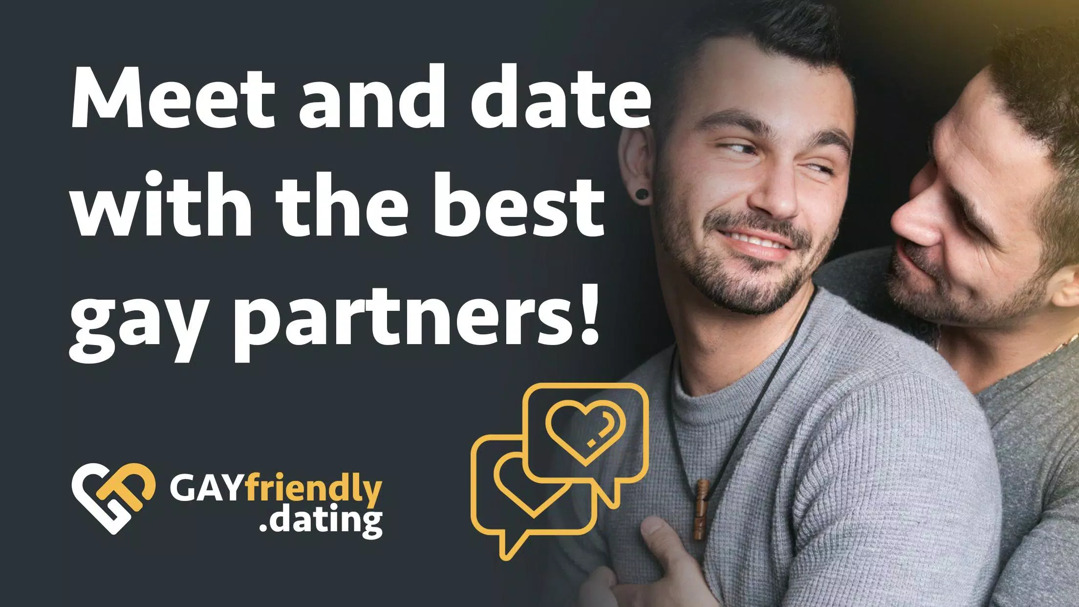 Gay guys chat & dating app ภาพหน้าจอ 1
