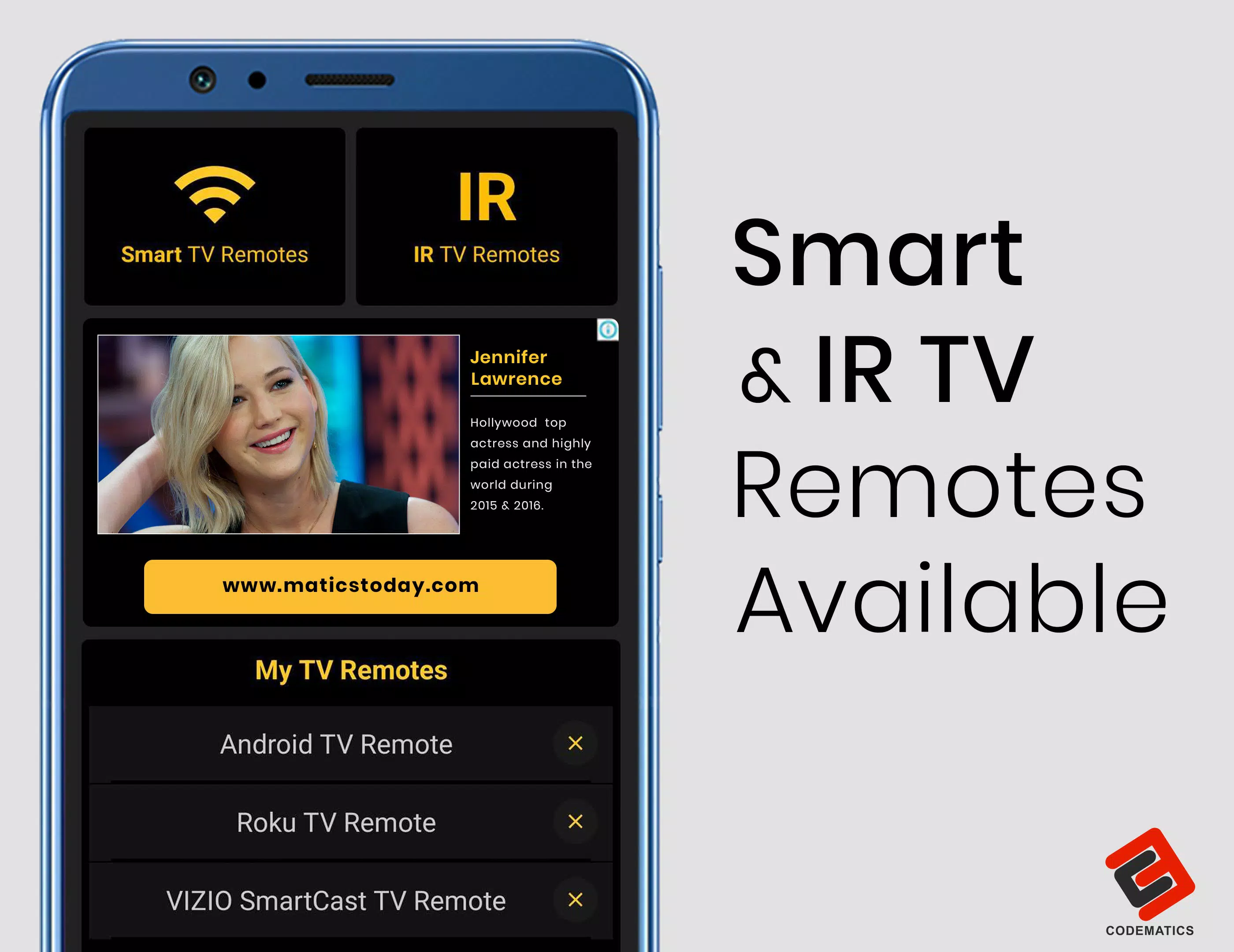 Universal TV Remote Control Screenshot 2