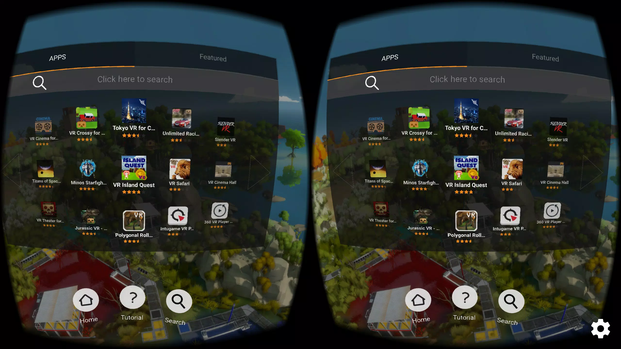FD VR - Virtual App Launcher Capture d'écran 1
