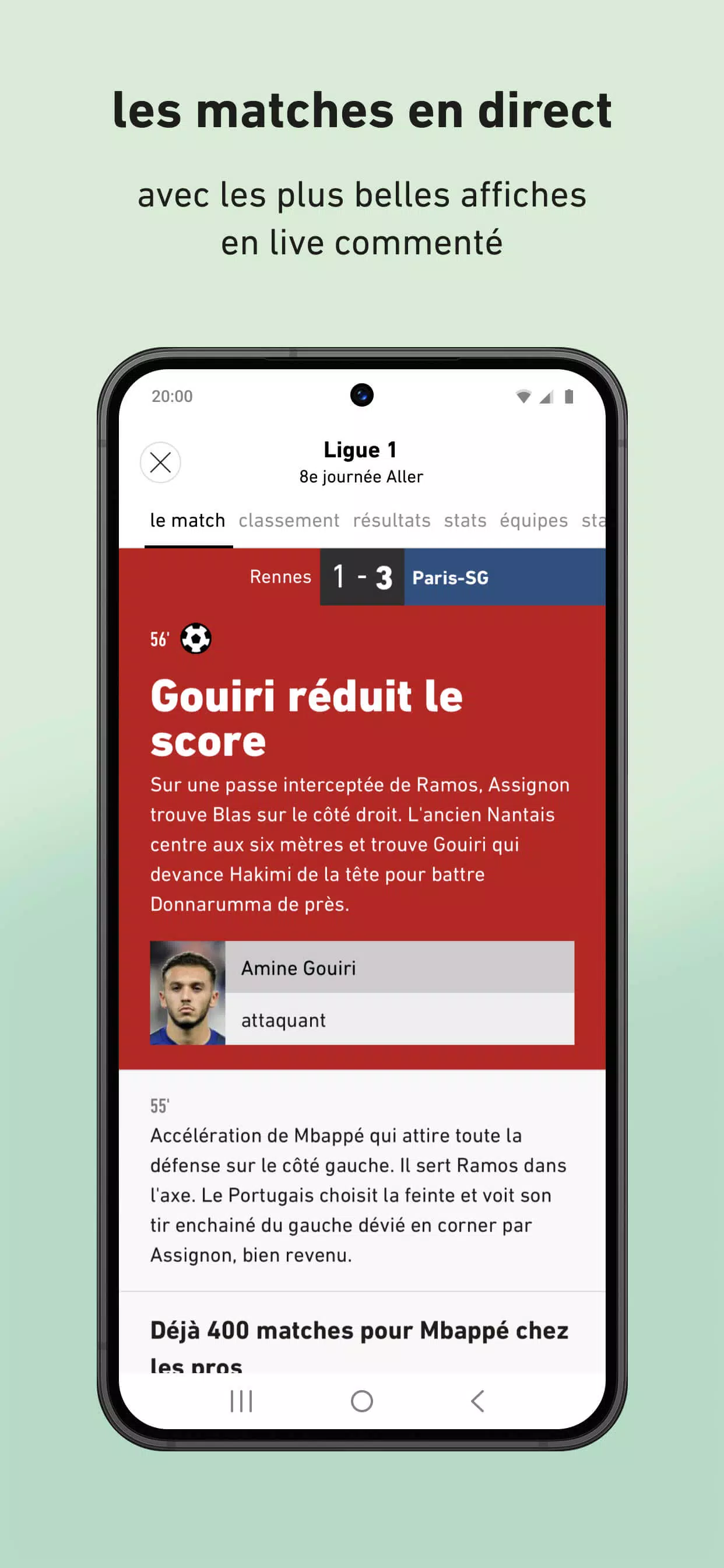 L'Équipe : live sport and news Скриншот 1