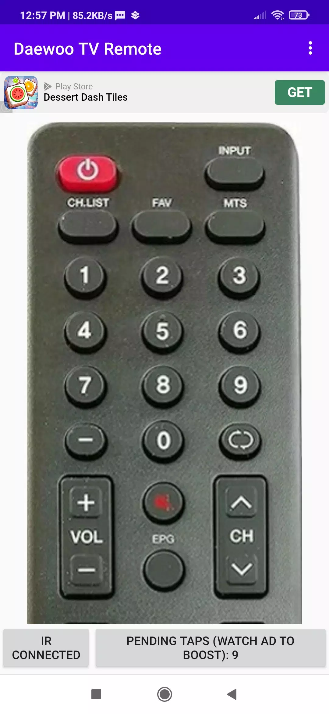 Daewoo TV Remote App應用截圖第2張