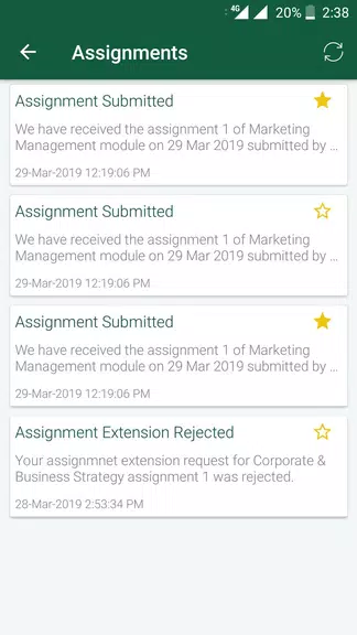 MANCOSA Student Comms ภาพหน้าจอ 4