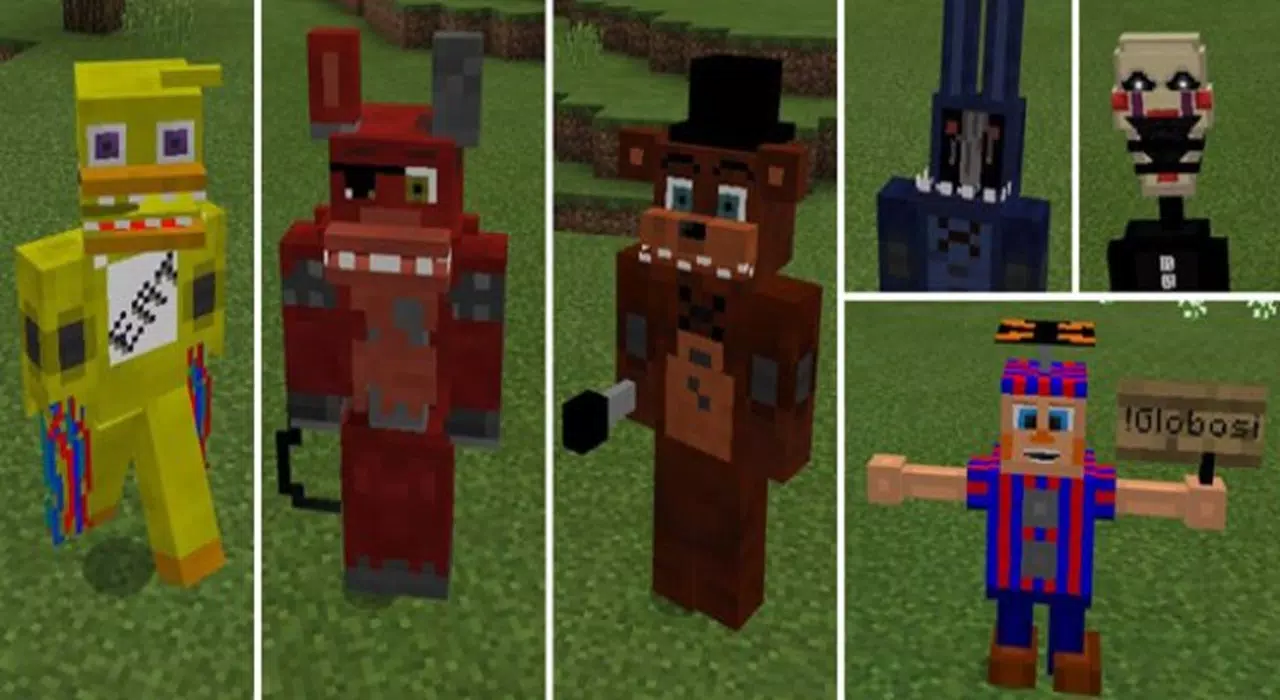 Five Nights At Freddy’s For Minecraft স্ক্রিনশট 1
