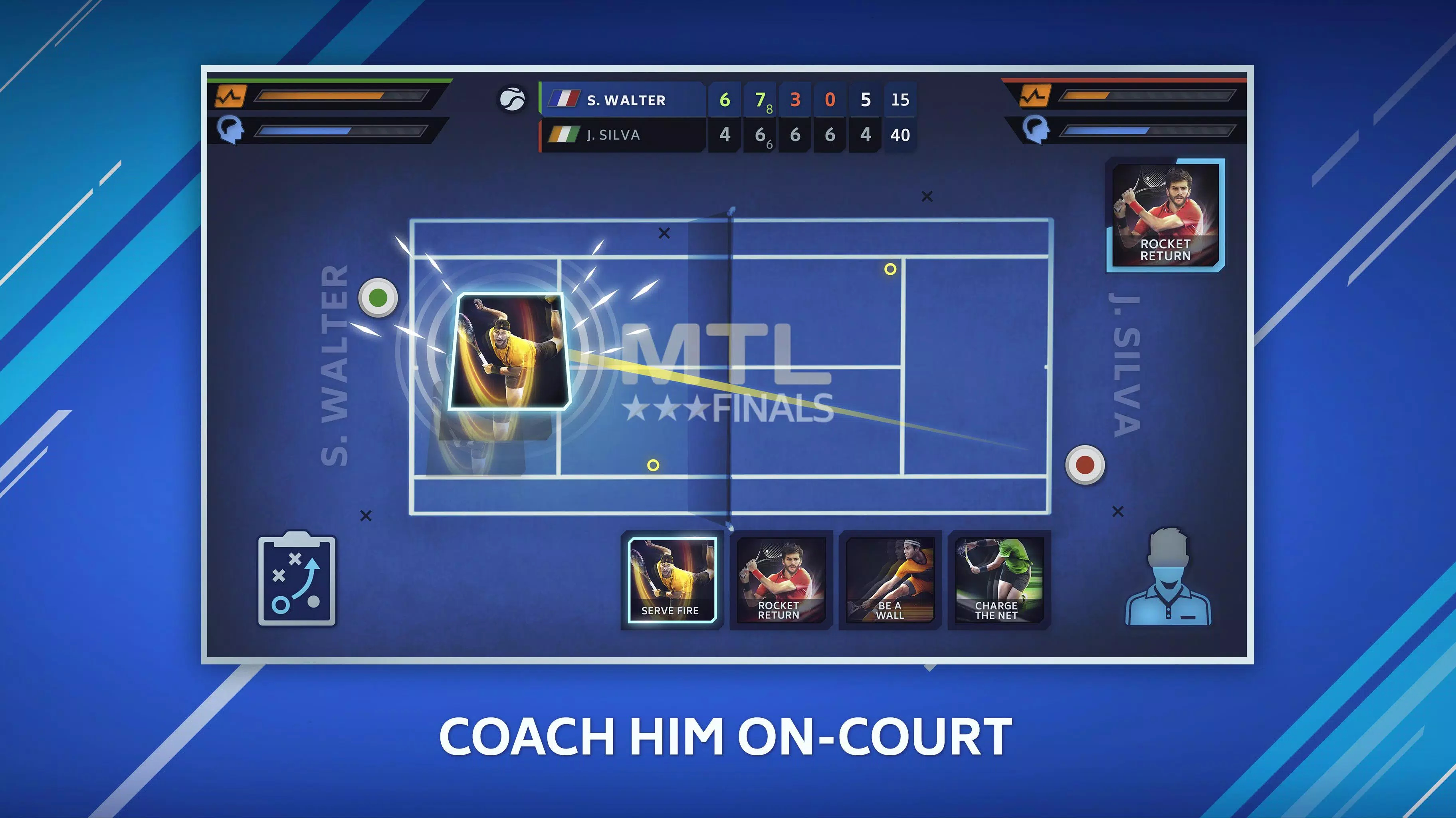 Tennis Manager Mobile ภาพหน้าจอ 4