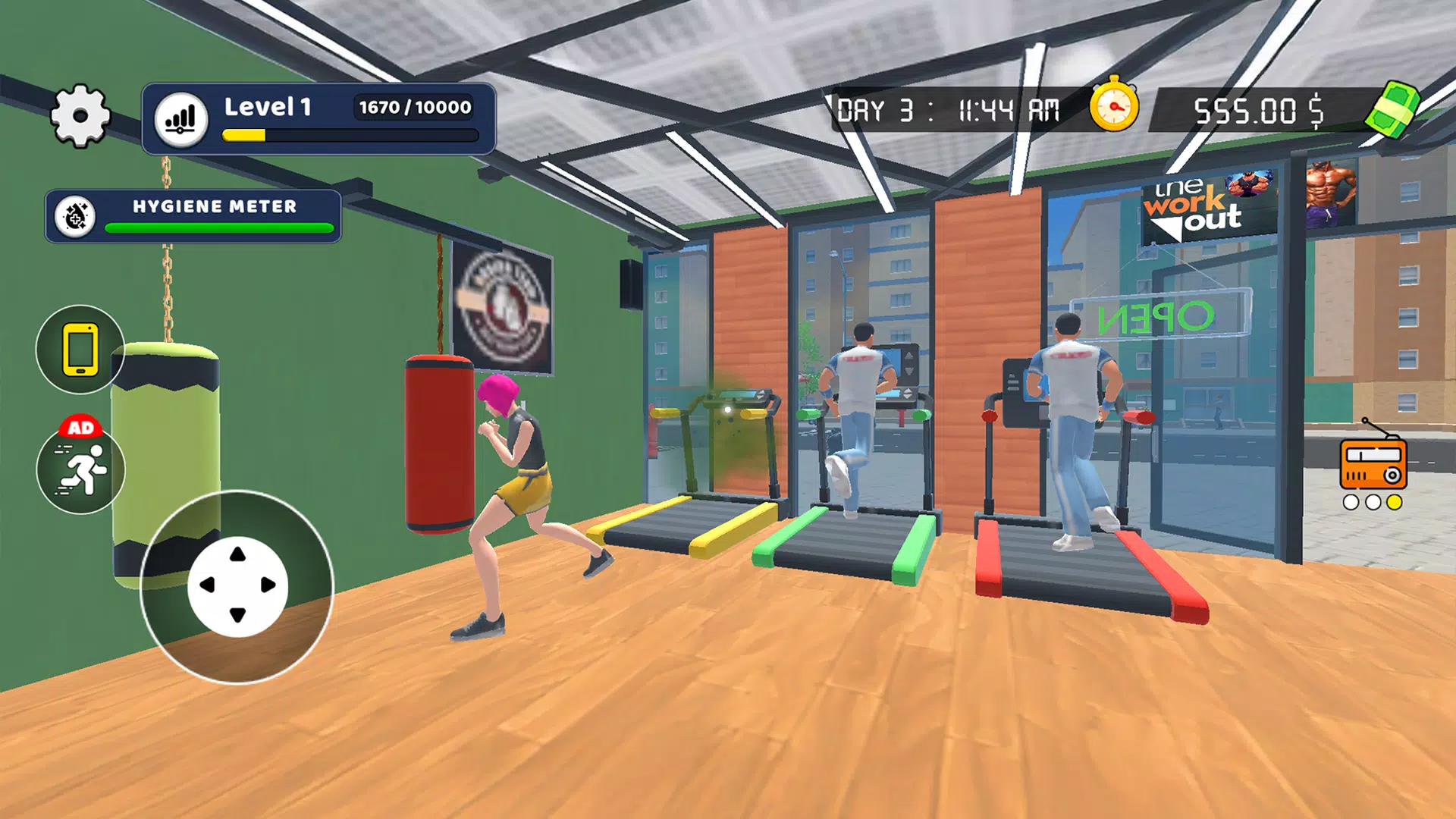 Boxing Workout Simulator Game Скриншот 3