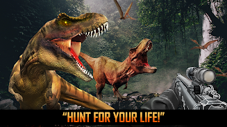 Wild Dino Hunting Jungle Games Captura de tela 4