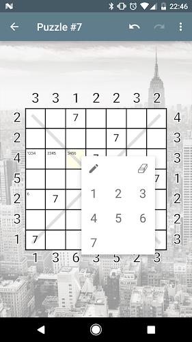 Skyscrapers Number Puzzle スクリーンショット 2