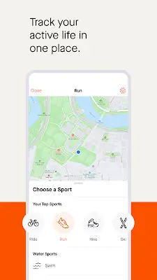 Strava：跑步、骑行、远足应用截图第1张