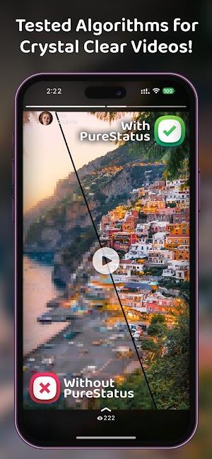 Pure Status Mod APK sin marca de agua