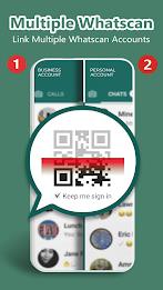 Chat Cloner Whatscan QR Lite Capture d'écran 2