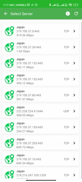 TRUE VPN Ekran Görüntüsü 2