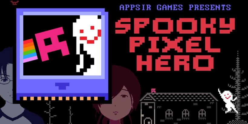 Discover the Eerie Atari Adventure: Spooky Pixel Hero