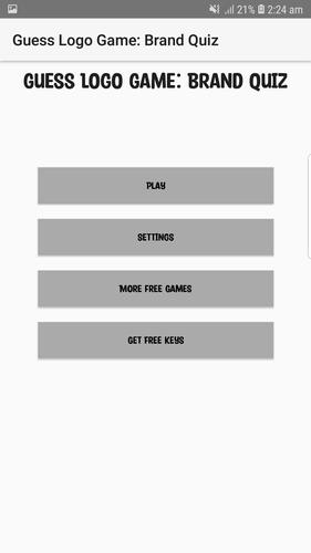 Guess Logo Game: Brand Quiz Tangkapan skrin 1