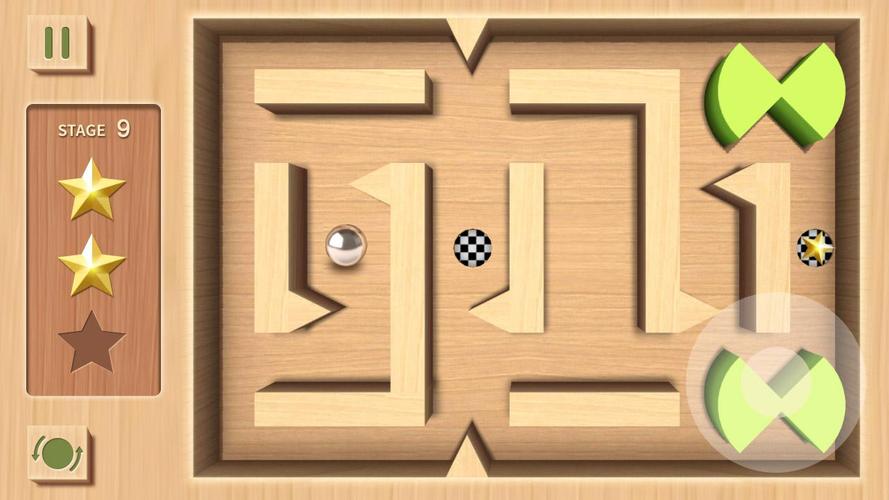 Maze Rolling Ball 3D Ekran Görüntüsü 1