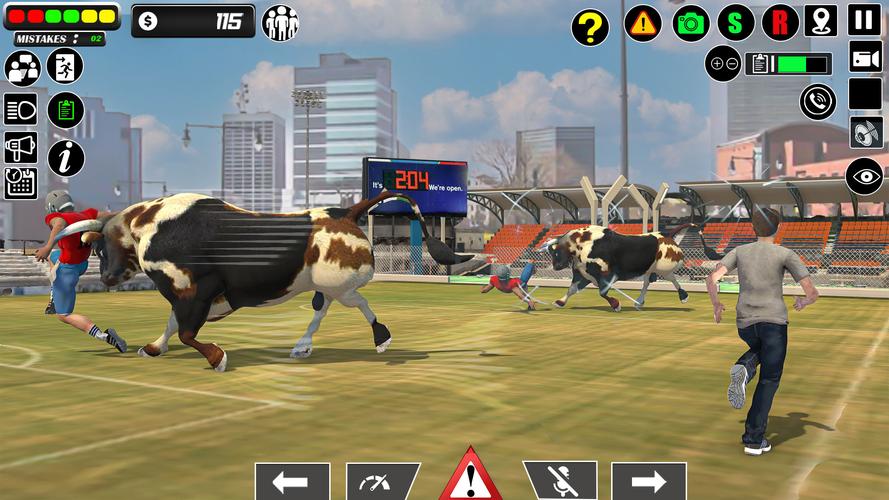 Wild Battle Craft: Bull Fight ဖန်သားပြင်ဓာတ်ပုံ 4