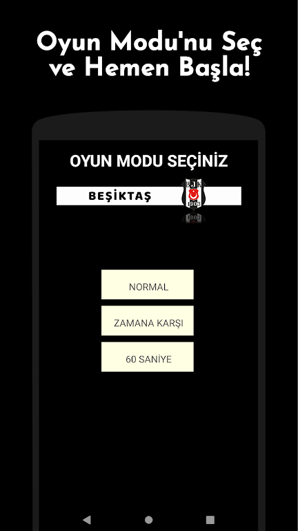 Beşiktaş Futbolcu Kart Eşleştirme Oyunu Screenshot 2