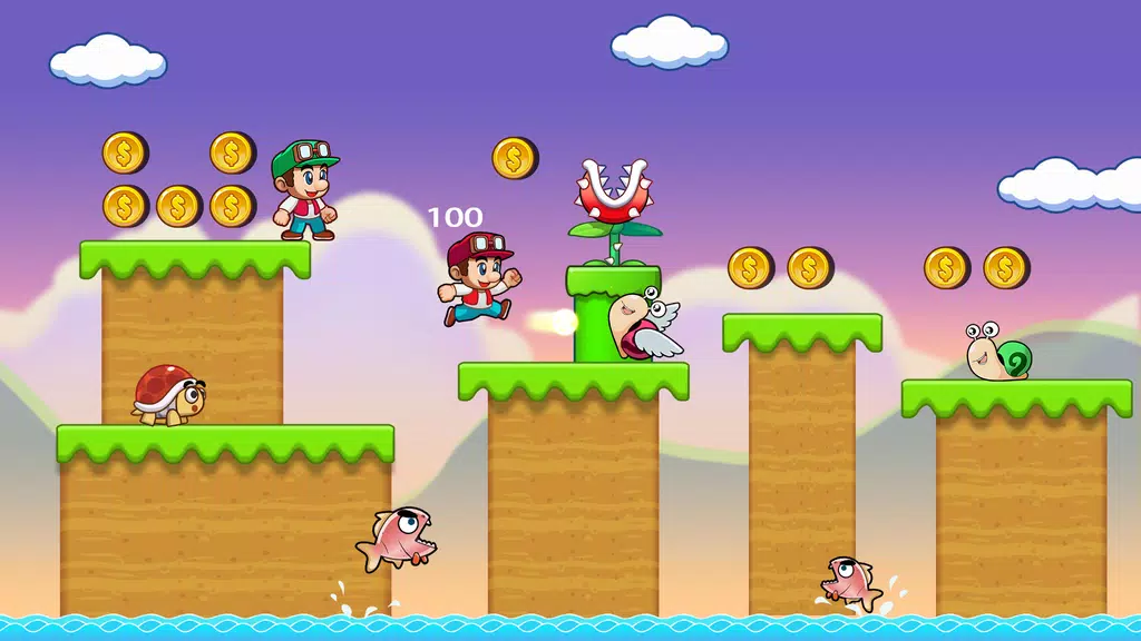 Super Billy's World:Jump & Run Скриншот 3