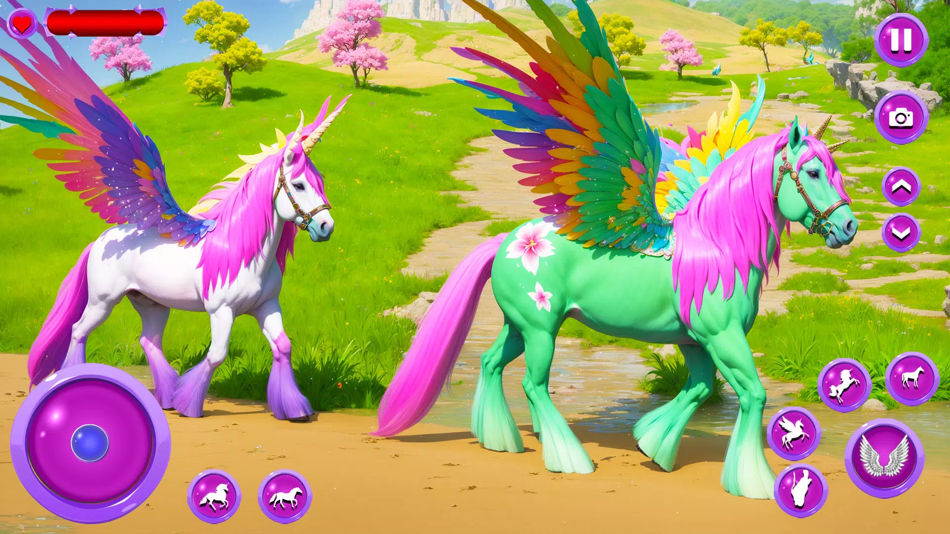 My Unicorn Flying Horse Care ဖန်သားပြင်ဓာတ်ပုံ 2