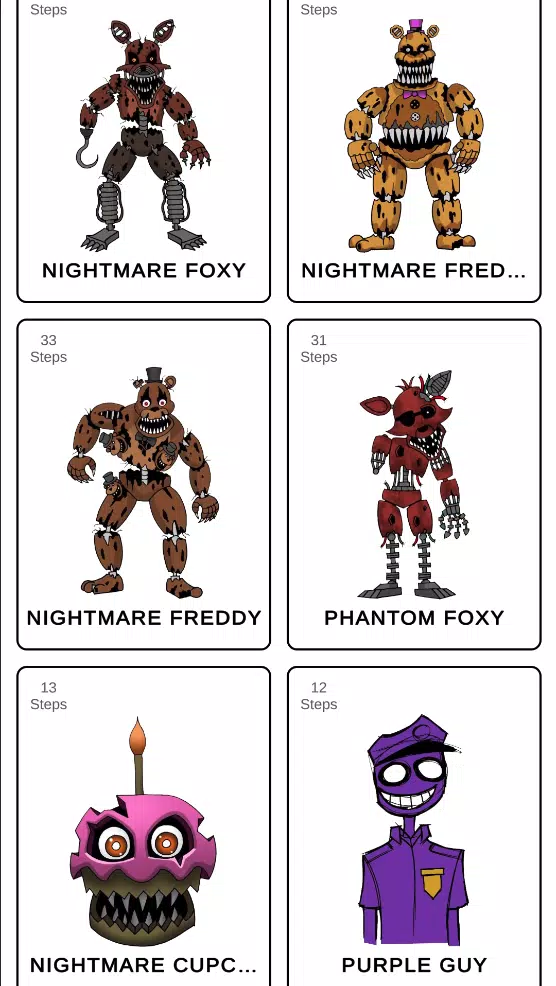 How to draw fnaffs Screenshot 4