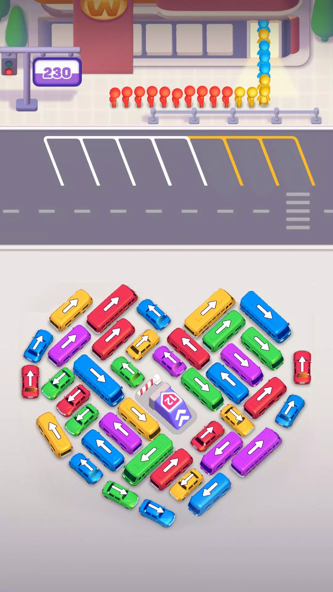 Bus Away: Traffic Jam应用截图第2张