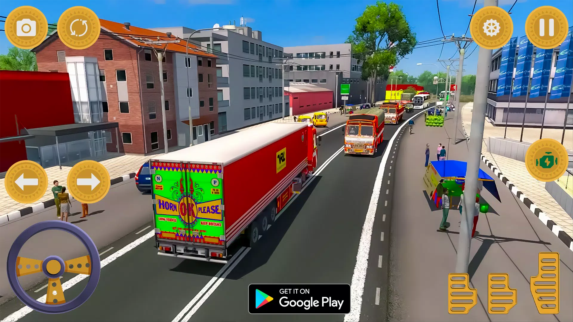 Indian Truck Cargo Simulator Capture d'écran 4