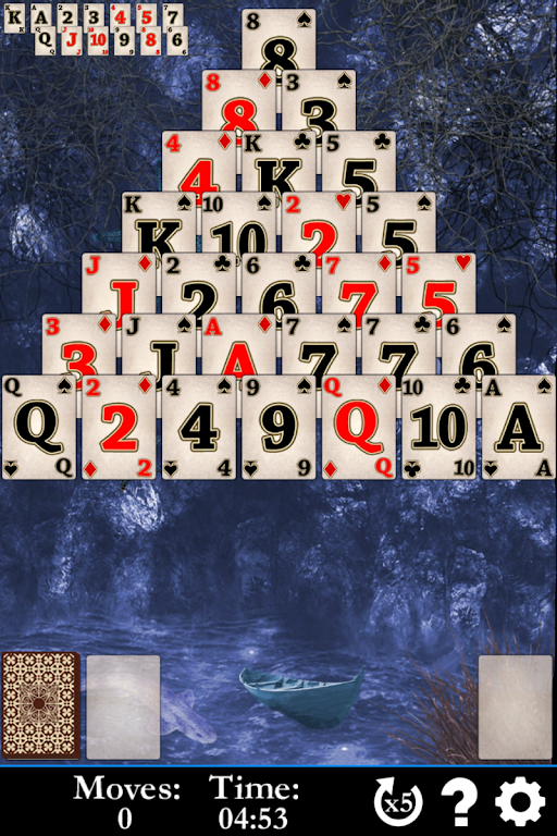 Pyramid Solitaire Water World Screenshot 4