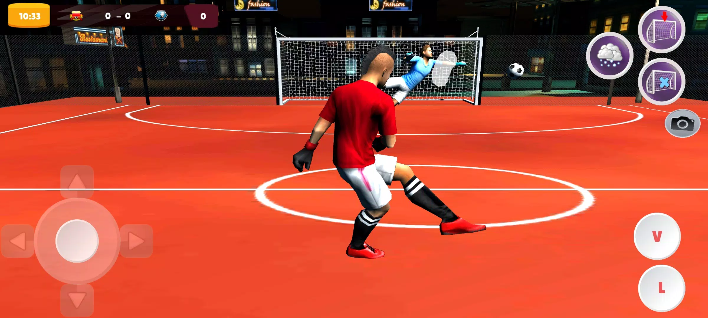 Goalie Wars Football Street Tangkapan skrin 4