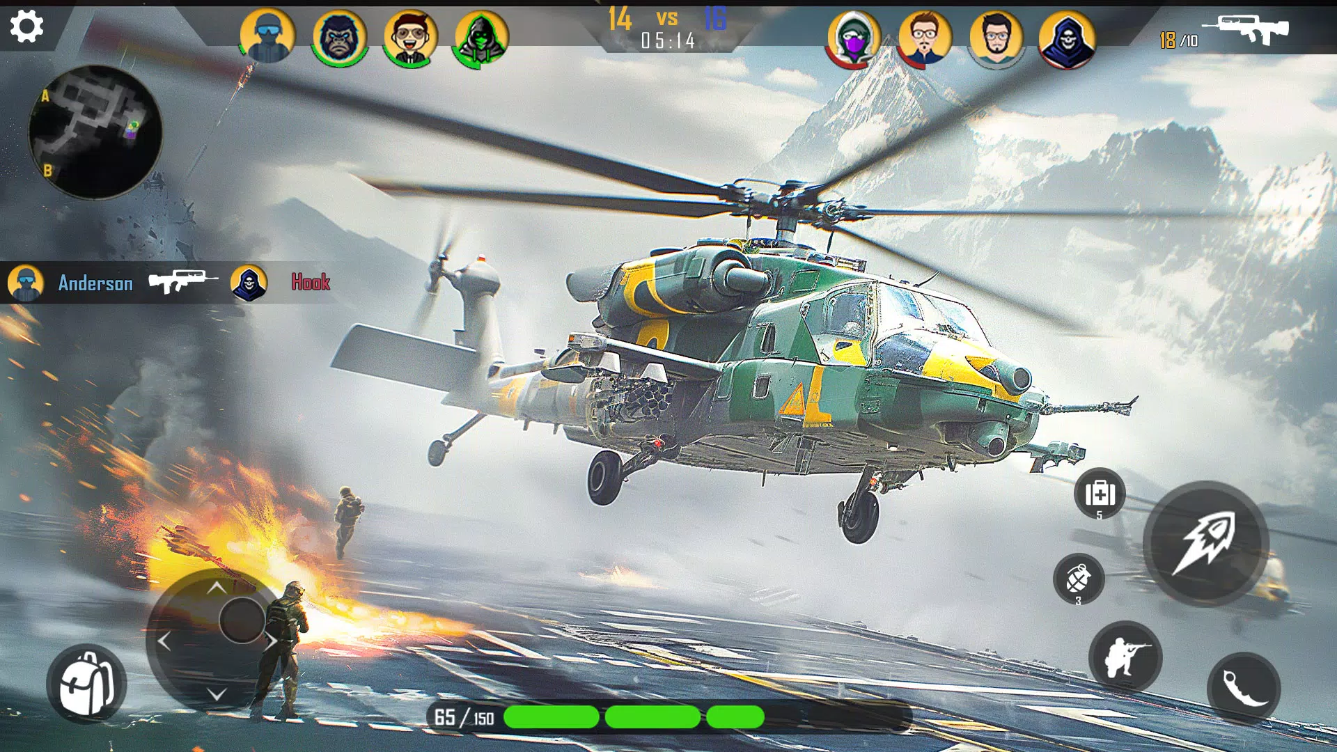 Gunship Battle Air Force War Capture d'écran 2