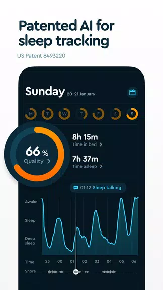 Sleep Cycle alarm clock Скриншот 2
