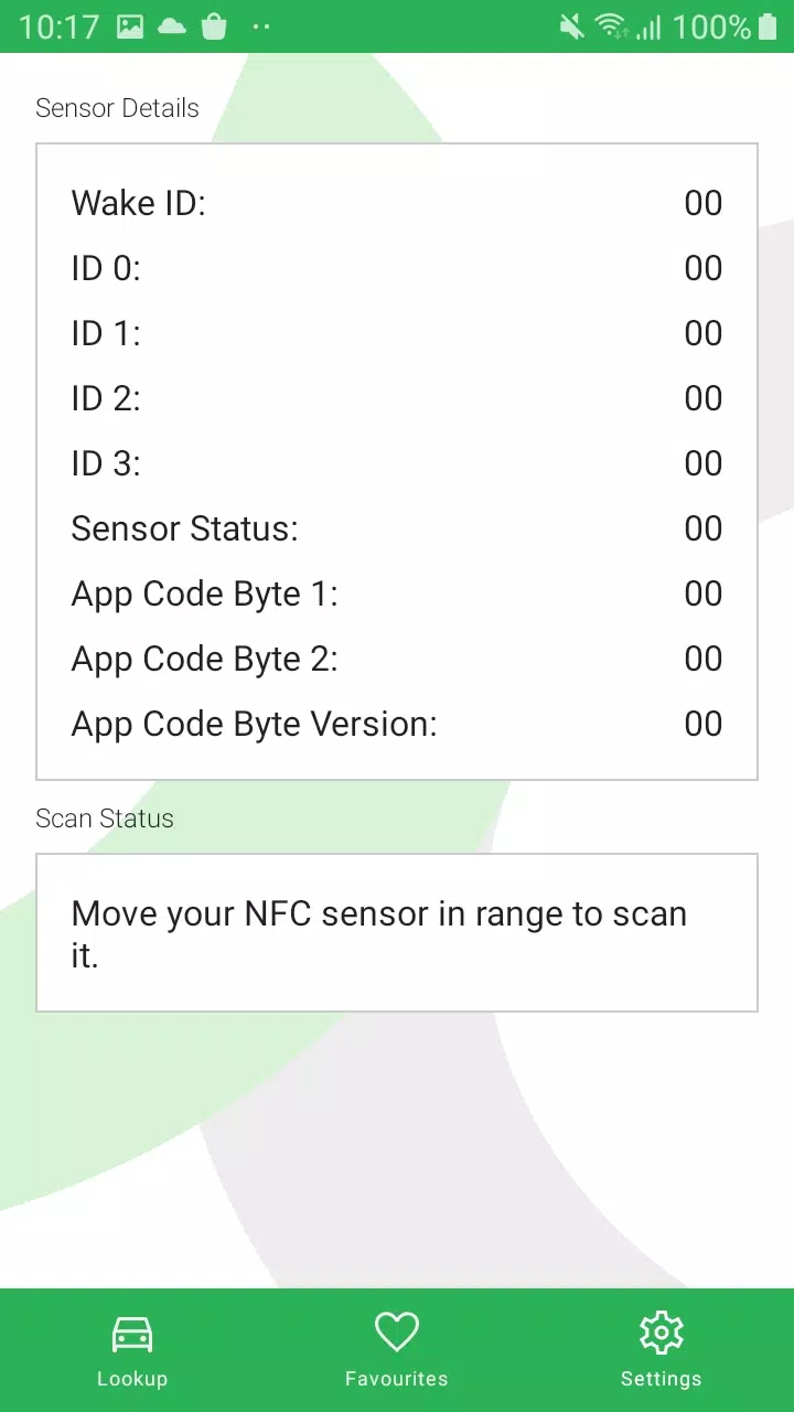 Tyresure NFC Скриншот 3